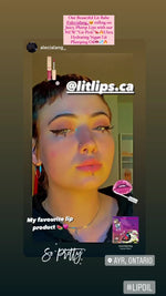 Load and play video in Gallery viewer, Lit Pink Ultra Hydrating Vegan Lit Plumping Oil - 100% vegan + cruelty-free lip oil
