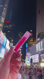 Load and play video in Gallery viewer, Lit Pink Ultra Hydrating Vegan Lit Plumping Oil - 100% vegan + cruelty-free lip oil
