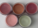 Load image into Gallery viewer, 24h Hydration Vegan Lit Butter Bundle - Lit Lips - Ultra Hydrating Vegan Lip Butter, melts on lips upon application. 5 Delicious flavours. Formulated with organic shea butter and infused with over 7 moisturizing antioxidant oils like  vitamin e oil, jojoba oil, shea butter oil, rosehip oil, grapeseed oil, sweet almond oil, and more to repair, moisturize, and protect lips all year long. Vegan friendly Lip Butter.Vegan friendly Lip Balm. Cruelty-free Lip Balm. Cruelty-free Lip Butter.
